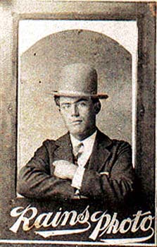 52 Ed Carl in jaunty hat