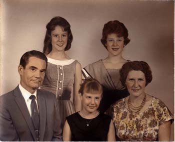 65 Ed Carl's family 1960